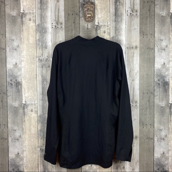 Columbia Omni Heat Black Zip Pullover Size XXL - Picture 3 of 13